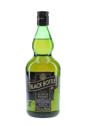 Whisky Black Bottle