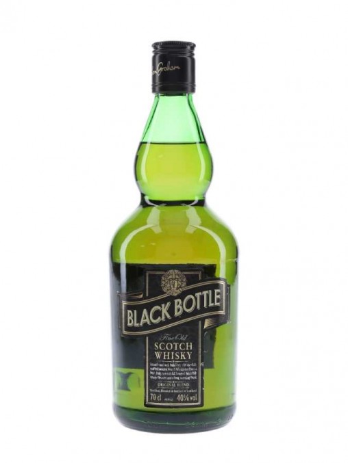 Whisky Black Bottle