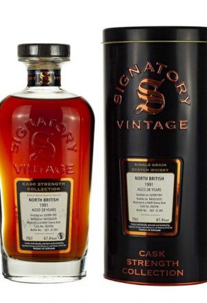 Whisky North British 28 ans 1991 S.V. Signatory